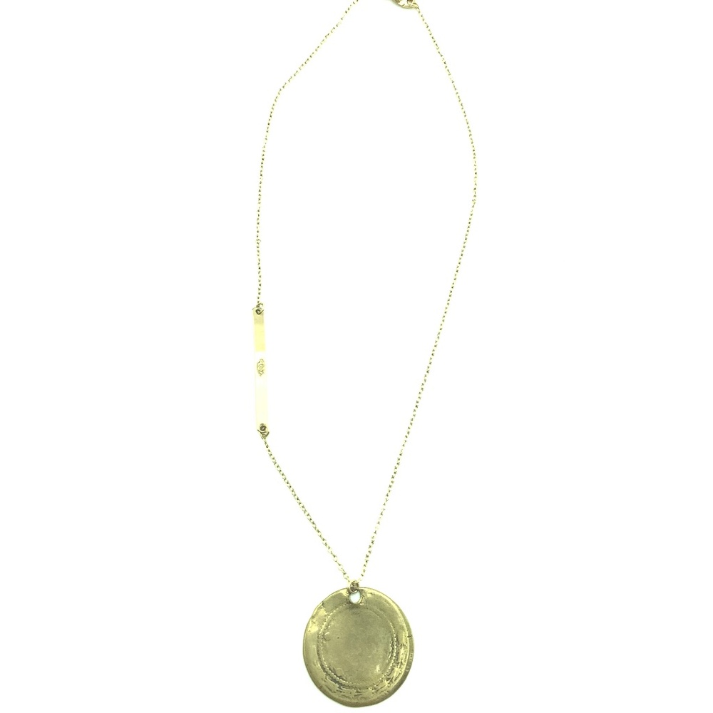 Taylor and Tessier Gold Pendant Necklace